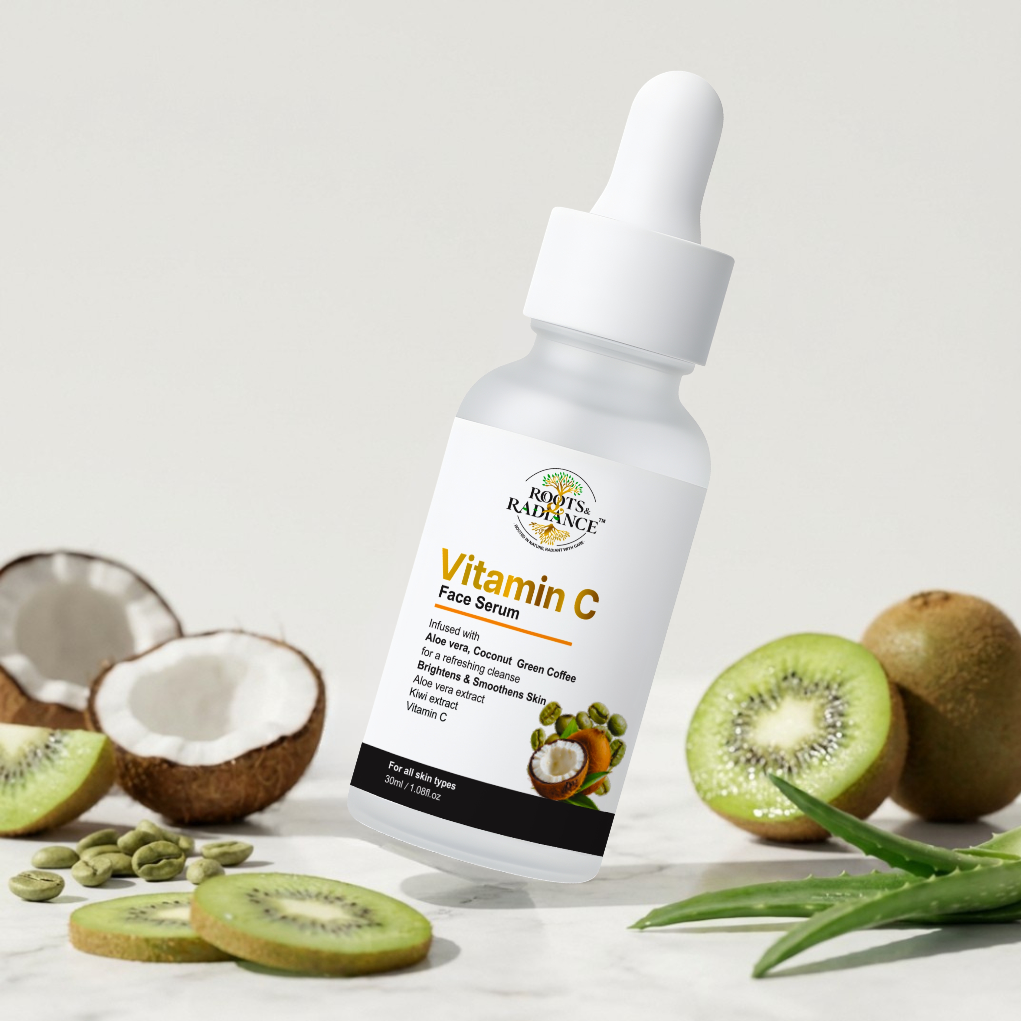 Vitamin C Face Serum for Glowing Skin | Brightening & Hydrating Serum product image